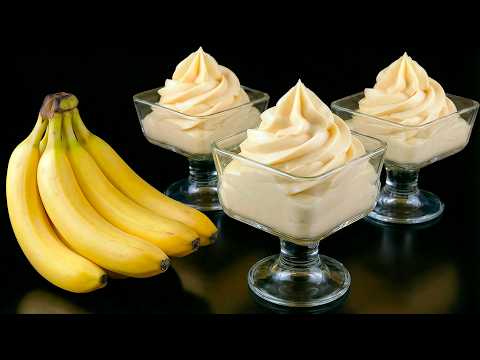I Didn’t Expect This. The most delicious Italian banana dessert in 5 minutes! No baking!