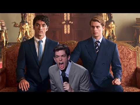 Red White and Royal Blue but everything is explained by John Mulaney