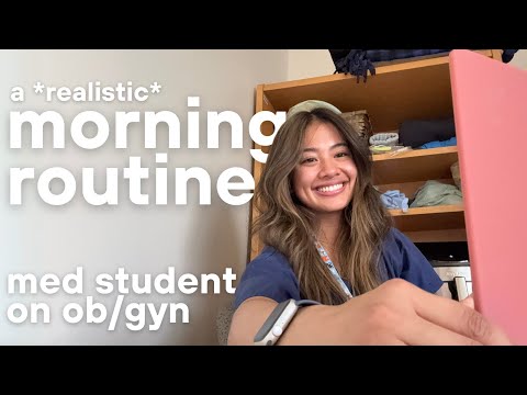 GRWM for my surgery call shift | Morning Routine as a Med Student on OBGYN