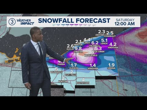 Lake Effect Snow Warning issued: Cleveland weather forecast for Nov. 26, 2025