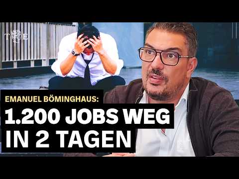 52.000 Jobs verloren in einem Monat: Massenarbeitslosigkeit kommt | Interview mit Emanuel Bömighaus