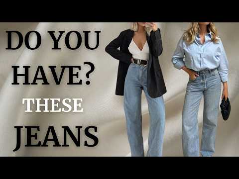 3 Best JEANS Your Closet is Missing! (And How to Style Them!)