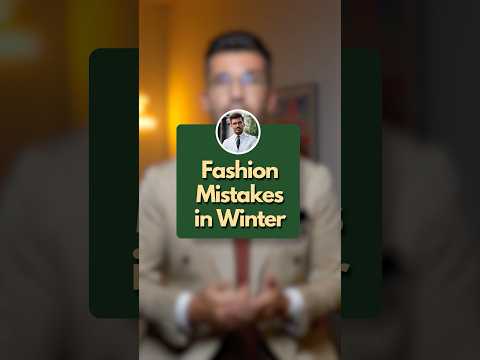 Fashion MISTAKES in winter ☝🏻