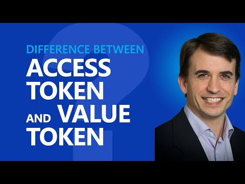 What's the difference between an Access Token and a Value Token? (OAuth 2.0 and OpenID Connect)