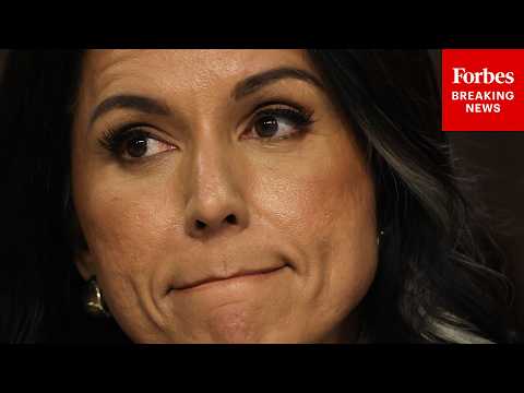 Tulsi Gabbard Asked If She Briefed Trump About Iran's Actions On Strait Of Hormuz