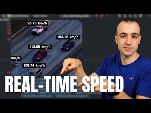Estimate the speed of any object | with Python and OpenCV