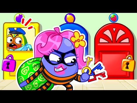 The Key-Stealing | Rainbow Doors | Escape Challenge | Kids Cartoons | Pit & Penny Tales #stories New