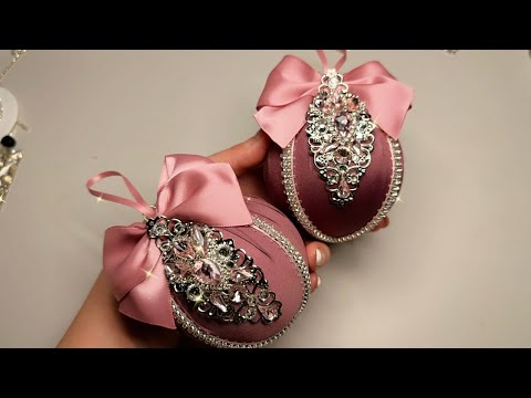 DIY Christmas tree decorations. A detailed tutorial.