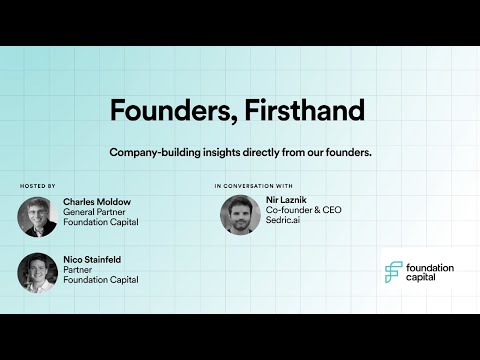 Turning Risk into a Growth Opportunity | with Nir Laznik, Co-Founder and CEO of Sedric.ai