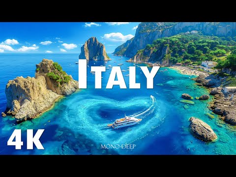 Italy 4K | Explore Hidden Gems and Breathtaking Landscapes With Deep House Chill