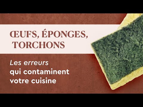 Votre éponge est plus sale que vos toilettes (et quoi faire à la place)