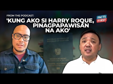 Pinagpapawisan na ba si Harry Roque?