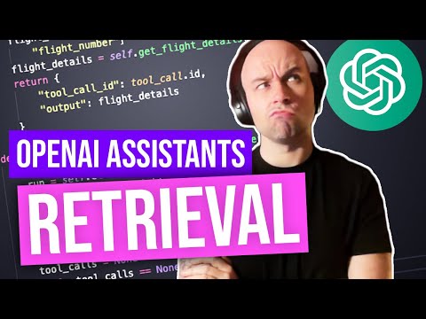 Get started with the OpenAI Assistants API and Retrieval