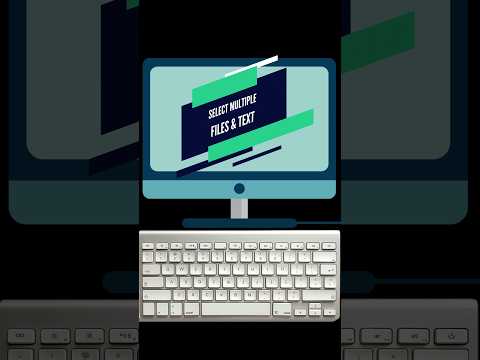 Select Multiple Files & Text - Keyboard Shortcuts #computershortcutkeys #keyboardmouse #windows