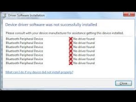 How to Fix Bluetooth Peripheral Device Driver Error Problem (Solved)