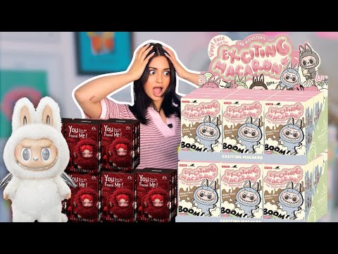 بزرگترین آنباکسینگ لبوبو✨