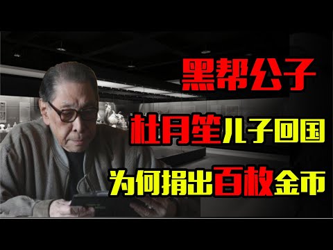 1991年，杜月笙儿子回国探亲，为何给上海博物馆送去数百枚金币？