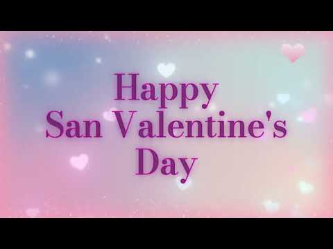 1 HOUR pink hearts v2 | Happy San Valentine's Day Video Loop Wallpaper Screesaver