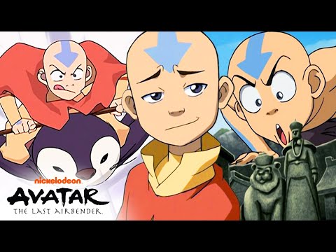Ultimate Aang Marathon: 1 Hour of Iconic Scenes 💨 | Avatar: The Last Airbender