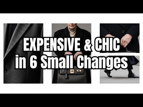 6 Small Style Changes for Women 60+ That Make Your Look Feel EXPENSIVE & CHIC