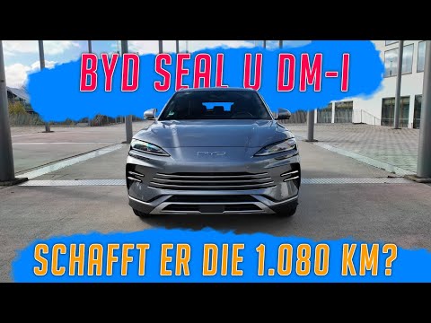 BYD Seal U DM-i fuel consumption test. 1,080 km range!