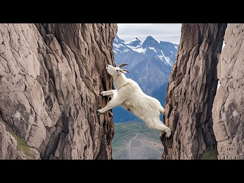 This Is Why a Mountain Goat Risks Its Life | Life of Mountain Goats