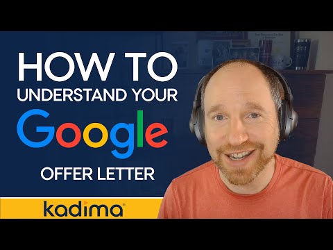 How to understand your Google offer letter