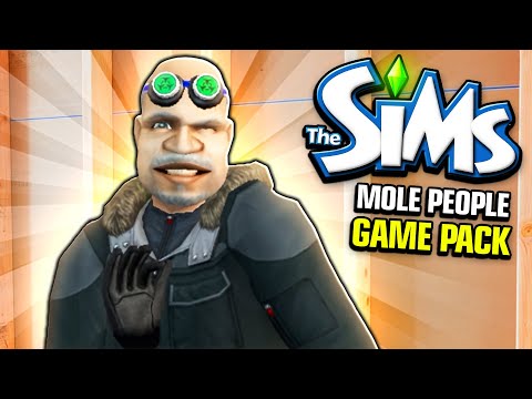 The Sims 2 but I am a mole person living in the walls