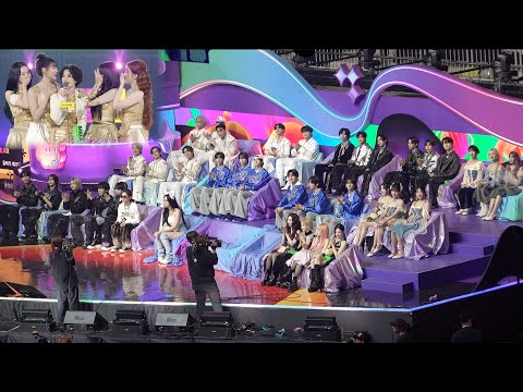 (G)I-DLE  '올해의 레코드'  눈물의 수상 소감 reaction  [ aespa IVE  RIIZE ATEEZ BOYNEXTDOOR TWS QWER ] /MMA2024