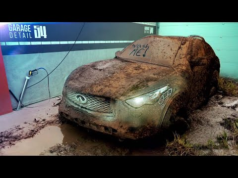 Detailing an Infiniti FX - more than just a normal carwash