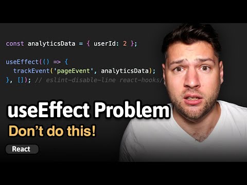 The problem with useEffect