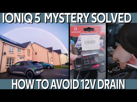 IONIQ5 - Mystery of the 12v battery drain solved! - How to avoid this happening in the future.