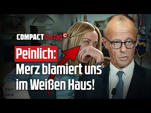 Peinlich: Merz blamiert uns im Weißen Haus!💥