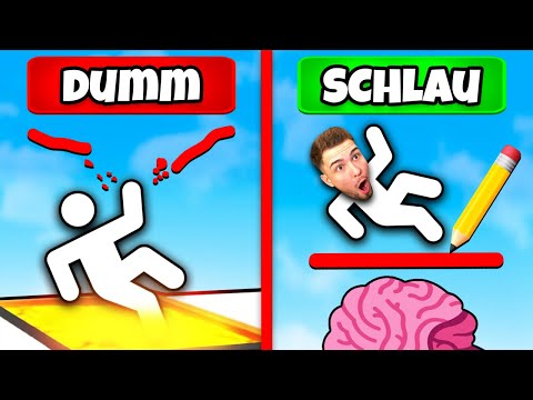 DUMM vs. SCHLAU STICKMAN RETTEN!