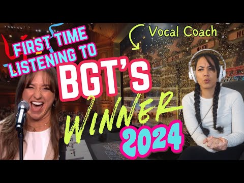 First Time Listening to BGT Winner 2024 Sydnie Christmas! #bgt #bgtwinner