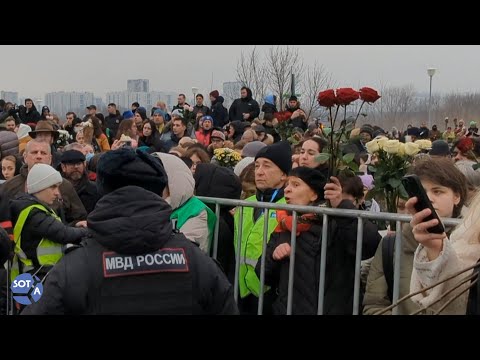 Alexei Navalny's funeral. Thousands of Russians took to the streets despite the repression. How i...