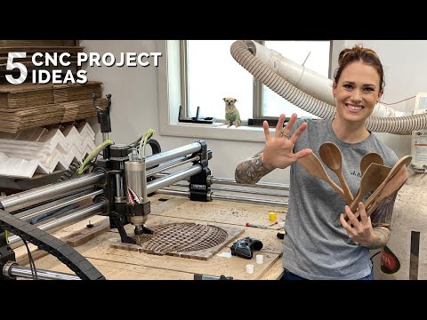 5 CNC Projects You Can Make or Sell – Files Available