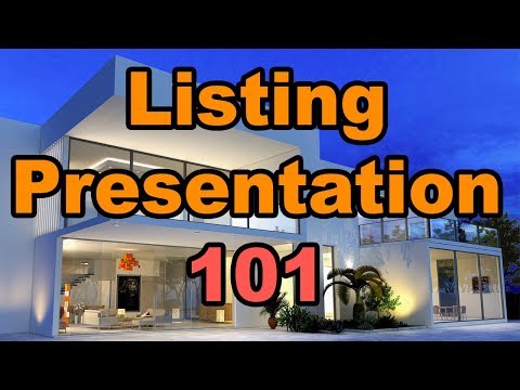Real Estate Agent Live Call: Step by Step Listing Presentation 101