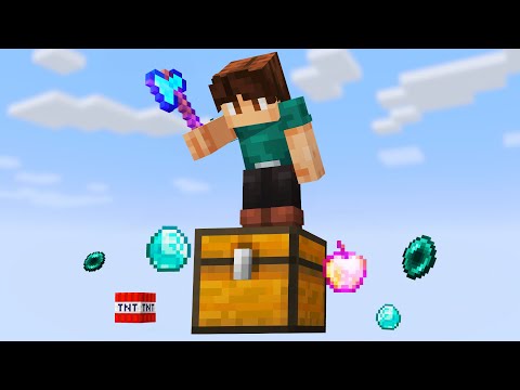 Minecraft, but it's ONE CHEST...