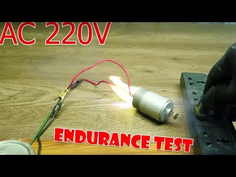 Experiment: 775 Motor DC 12V -  Endurance Test