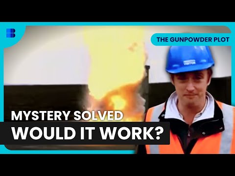 Recreating Guy Fawkes Gunpowder Plot Explosion