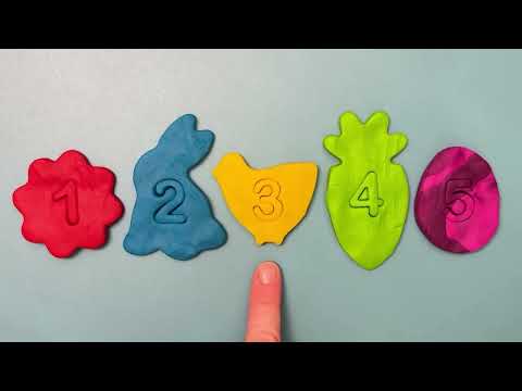 Play and Create Clay Shapes | Playdough Videos - Make Shapes Crafts for Kids