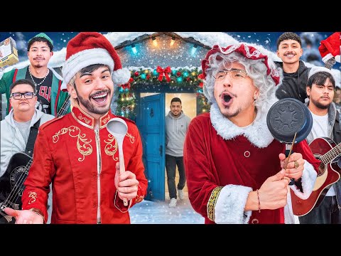 BLESIV & FABIO GO CHRISTMAS CAROLING..