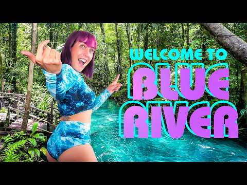 The Most Incredible Blue River in Raja Ampat