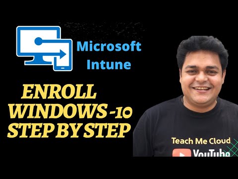 How to Enroll Windows -10 Device In Microsoft Intune portal step by step guide.