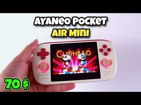 AYANEO Pocket Air Mini: Emula PS2, GameCube y Wii por menos de $70 🔥