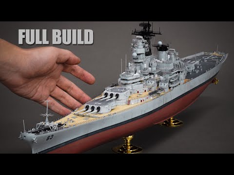 (FULL BUILD) Making BB-63 Missouri 1991 Gulf war ver.