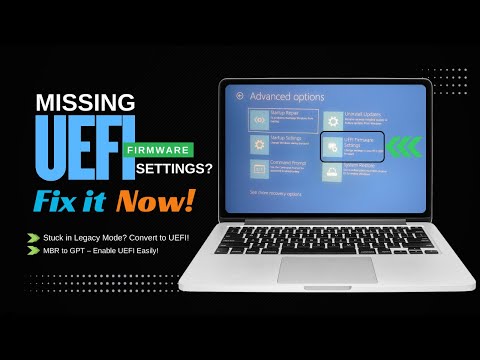 UEFI Firmware Settings Not Showing? Here’s How to Fix It on Windows 10/11