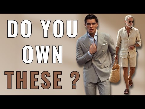 How to Build a CAPSULE WARDROBE for Men | Timeless Old Money Style