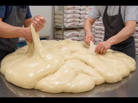 Crazy Fast! Donut Master Crafts Viral Donuts & Fried Bread / 甜甜圈, 營養三明治製作  - Taiwanese Food